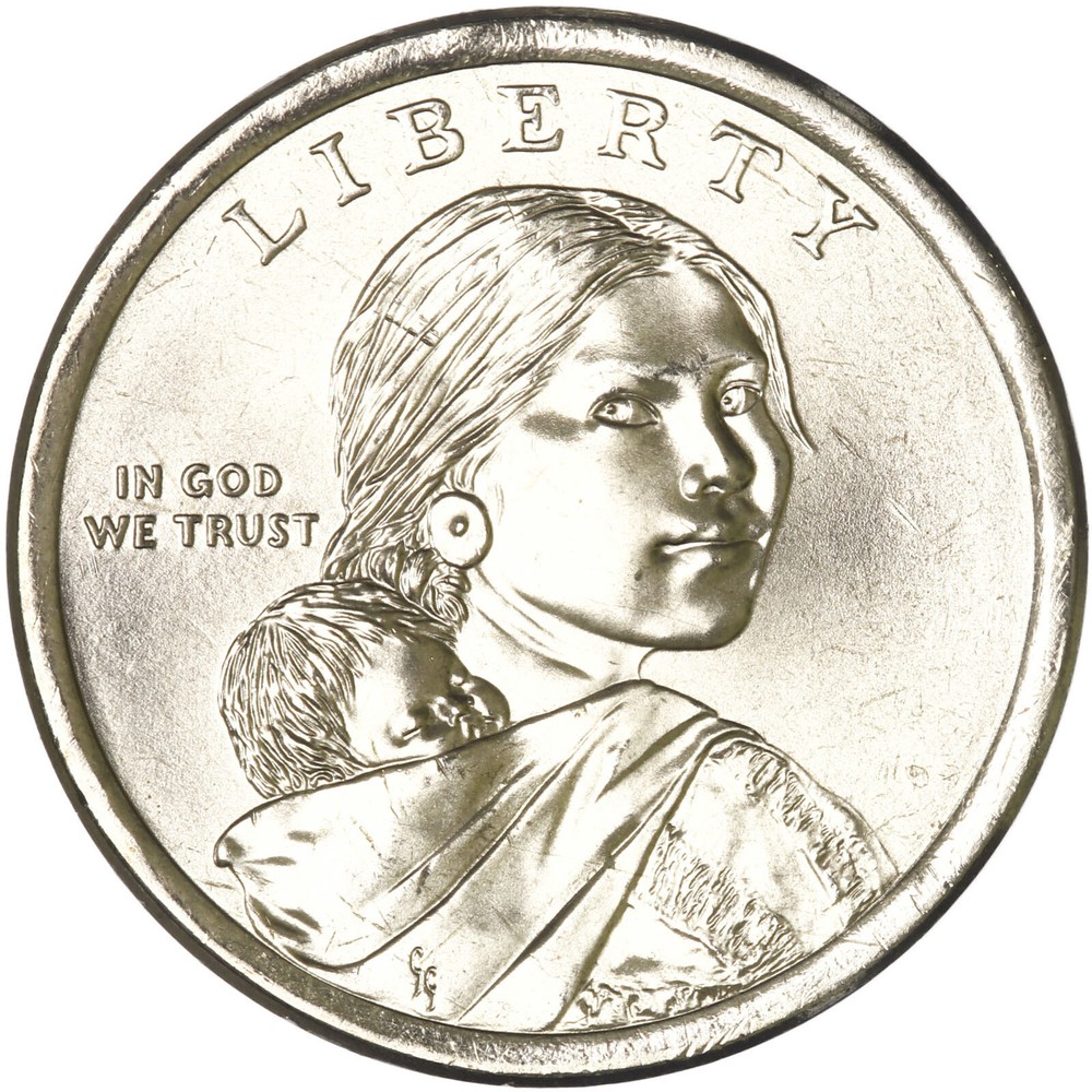 2017 P Native American Sacagawea BU Dollar US Mint Coin