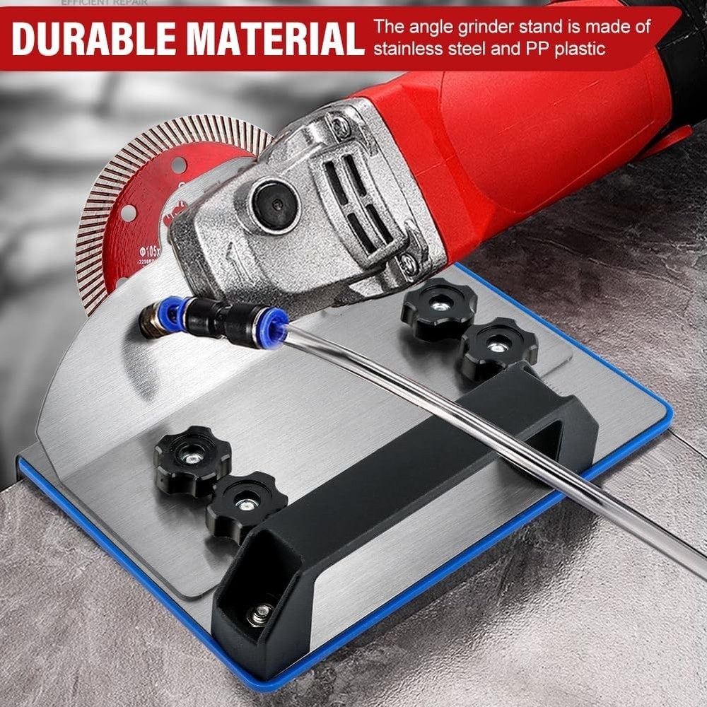 45 Degree Tile chamfering Tool Angle Grinder Stand for 45° Tile Cutting 100-T...