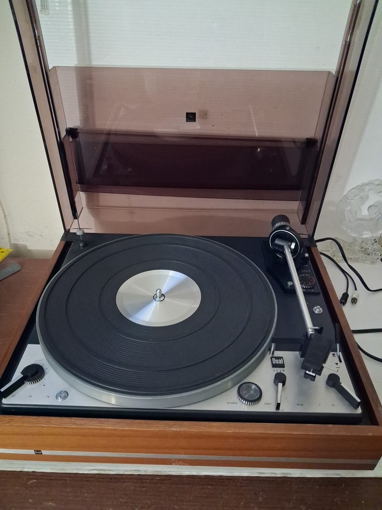 Dual 1229 Automatic Repeat Turntable Type CK 21- DM103 Stylus TESTED WORKING