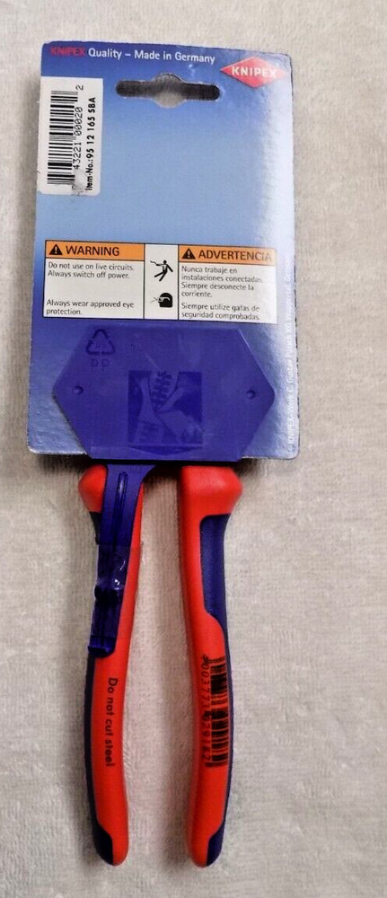 Knipex Cable Cutter Shear Tool NOS Germany Electrical Data Aluminum Wire