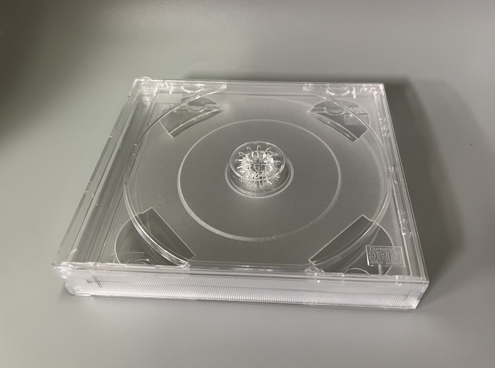 2 NEW 24MM MULTI-4 QUAD CD JEWEL CASES WITH CLEAR TRAY, GF4 FREE SHIPPING