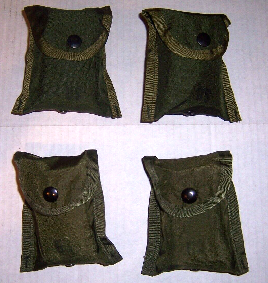 Four New complete Nylon First aid kit US military genuine GI surplus small