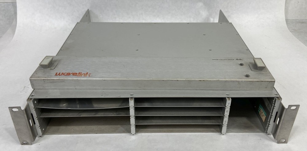Grass Valley Group Wavelink Fiber Optic Chassis Untested