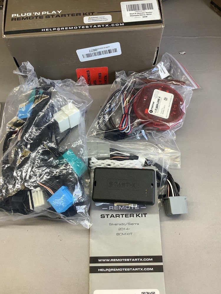 Start-X Remote Start Kit For Silverado Sierra 2014+