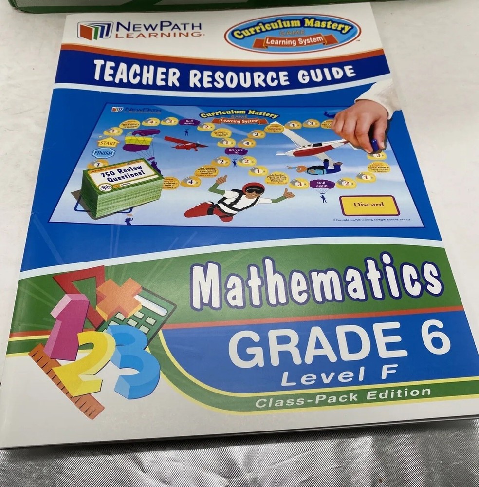 New Path Learning Curriculum Mastery Game Learning System Mathematics Grade 6