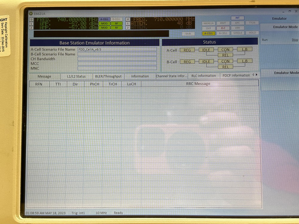 Agilent Technologies E6621A PXT Wireless Communications Test Set
