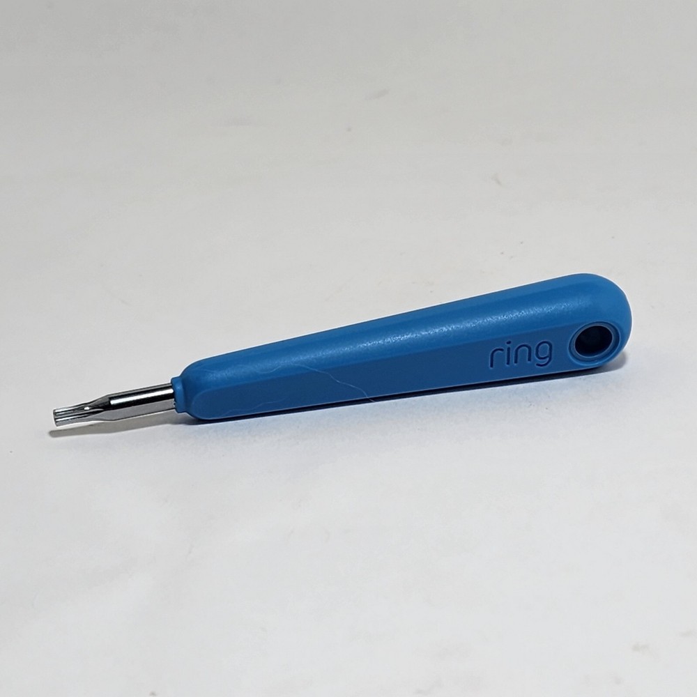 Genuine Ring Blue Screwdriver Tool Torx Security Bit For Ring Doorbell