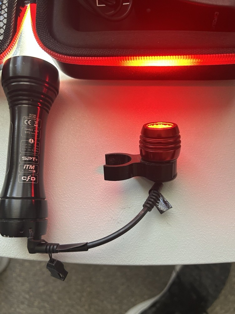 Exposure lights Diablo helmet mount light 2012 model year