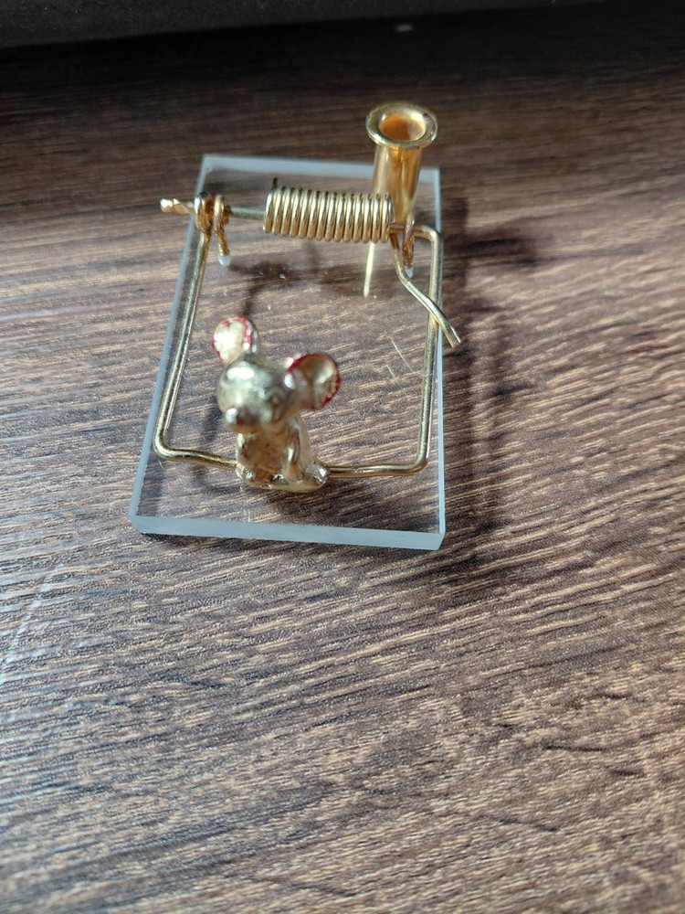 VTG Mouse Trap Pen And Note Holder