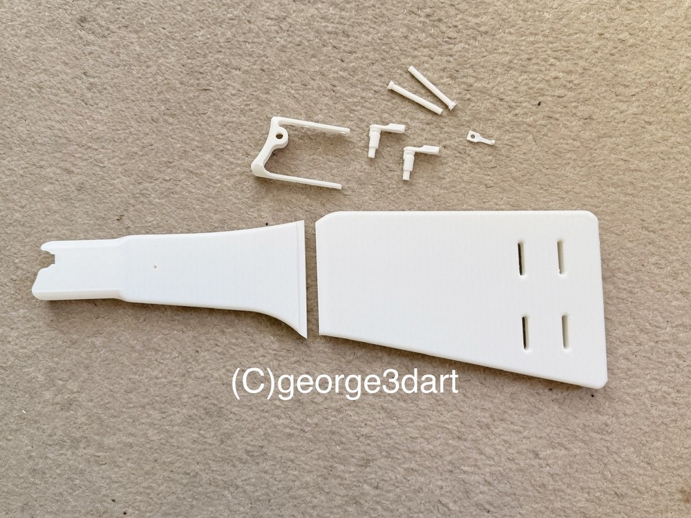 Luger Shoulder Grip Stocker Cosplay Prop