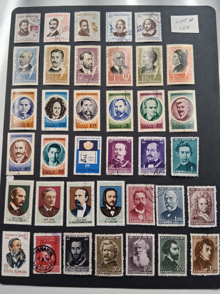 106 Romania stamps # 100