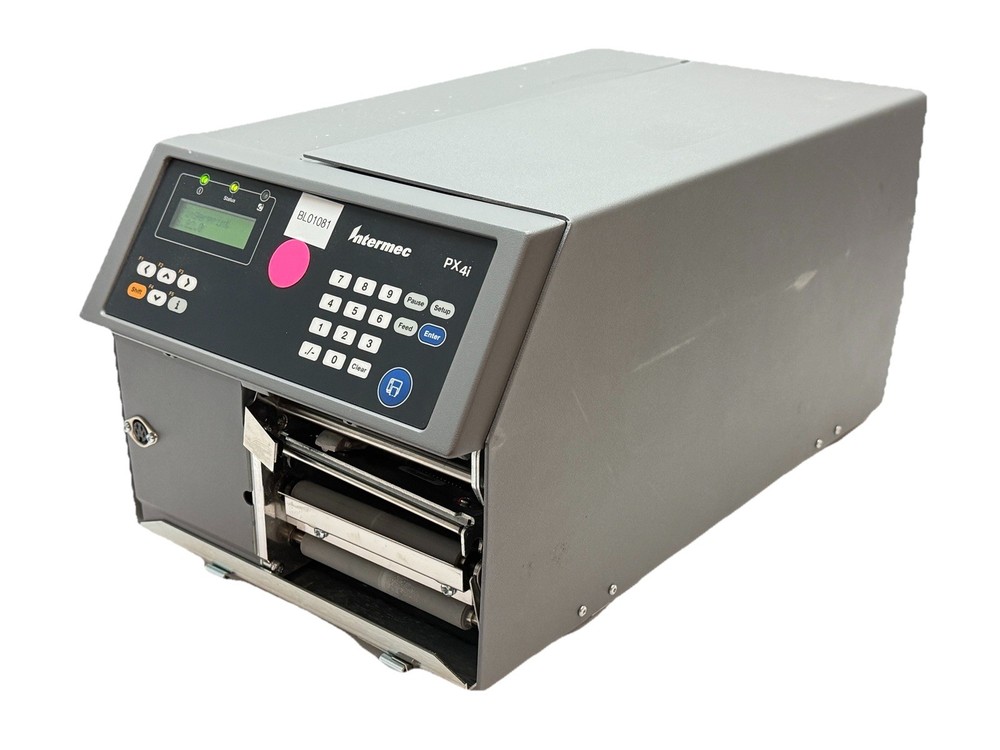 Intermec PX4i EasyCoder Barcode Label Printer PX4C010000005130 MISSING COVER