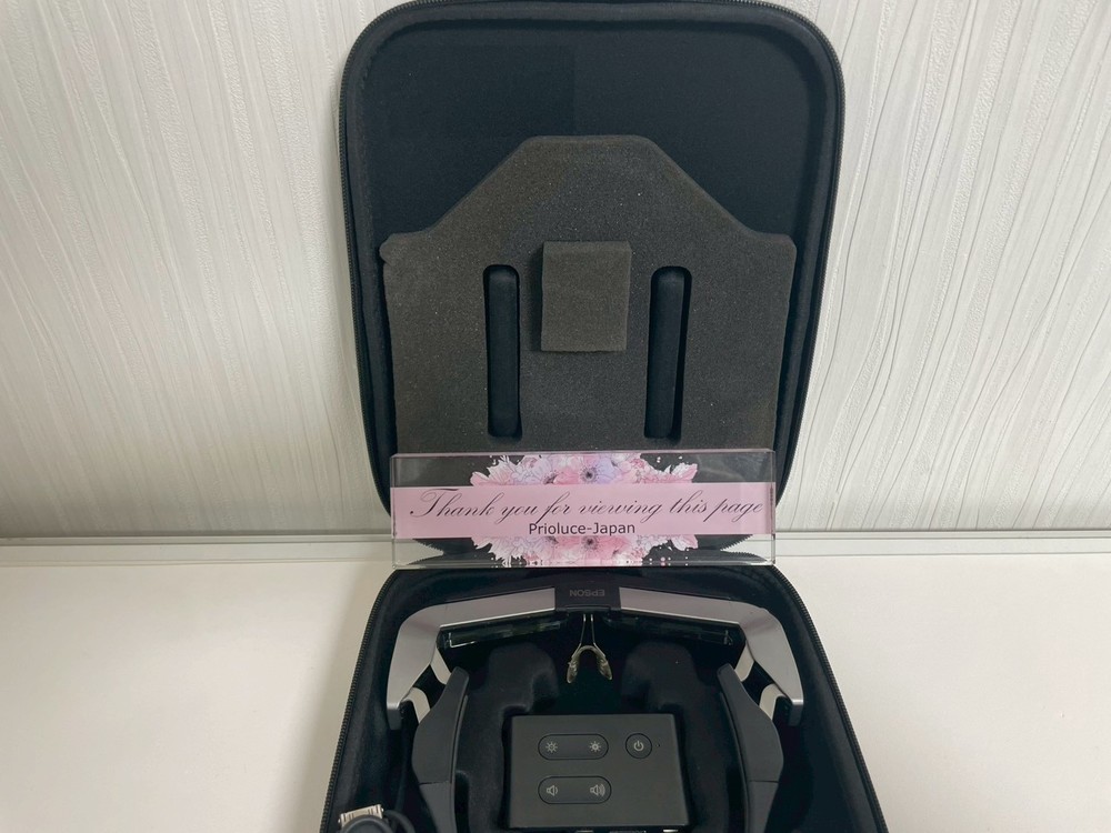 Epson Moverio BT-35E Smart Glasses AR Headset HDMI Input Tested Working
