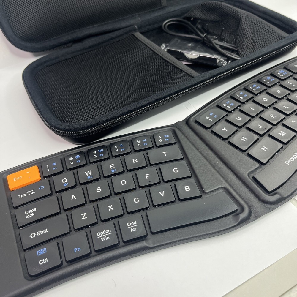 PROTOARC XKM03 FOLDABLE KEYBOARD AND MOUSE COMBO OPEN BOX