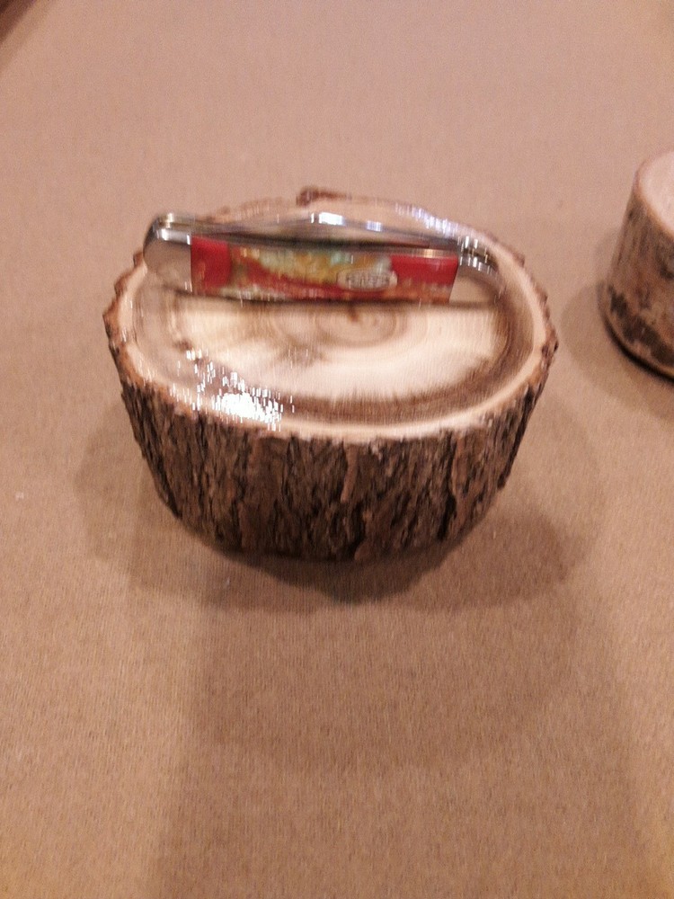 KNIFE DISPLAY STANDS, LILAC & BIRCH. (2-pcs)