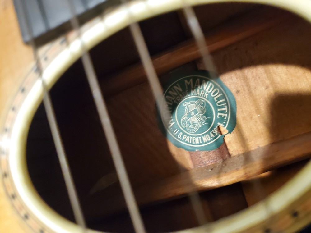 1920's Weymann Mandolute