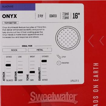 Evans Onyx Series Drumhead - 16"