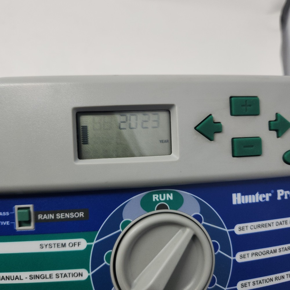 Hunter Pro-C Sprinkler PCC-600i Indoor Irrigation Controller 6 Zone EUC