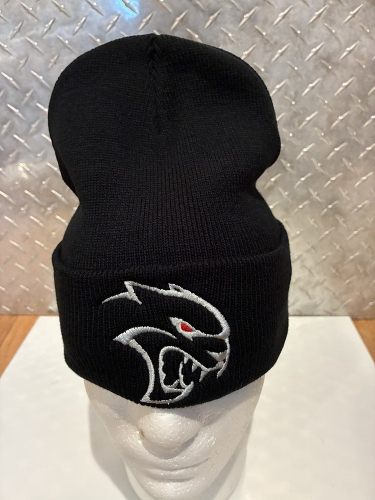 HELLCAT BEANIE CAP/HAT BLACK