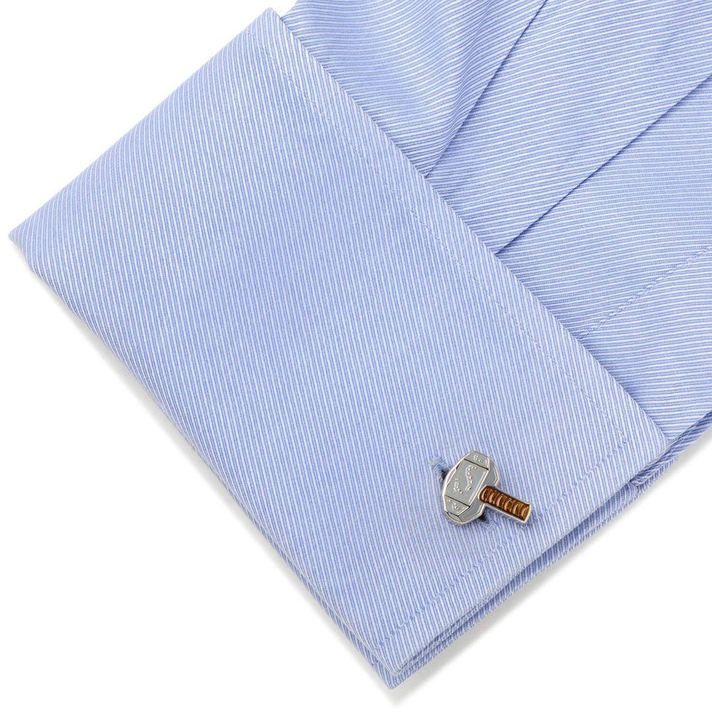 Marvel Thor Hammer Mjolnir Cufflinks