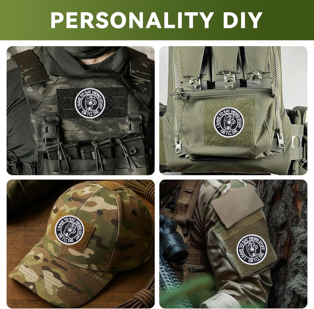 Funny Morale Patch Hook and Loop Patches Tactical Patch Embroidered Patches for