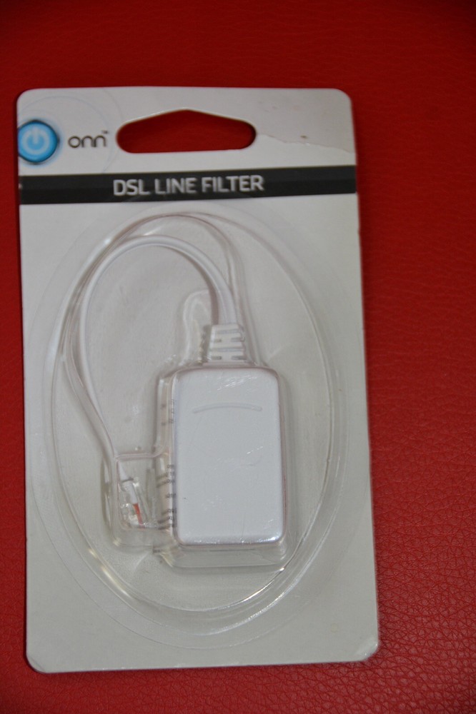 New ONN DSL Line Filter ONB16TE015 White