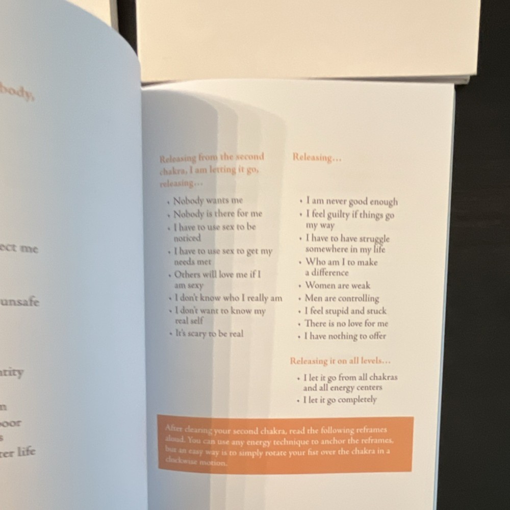 Carol Tuttle Chakra 7 Personal Development Kit with Workbooks and CDs