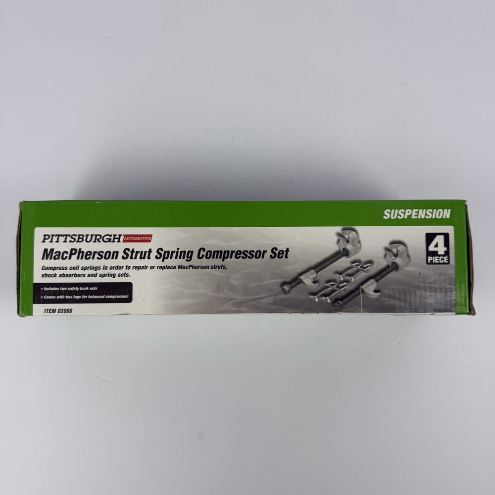 MacPherson Strut Spring Compressor Set Suspension From Pittsburgh 03980 NIB
