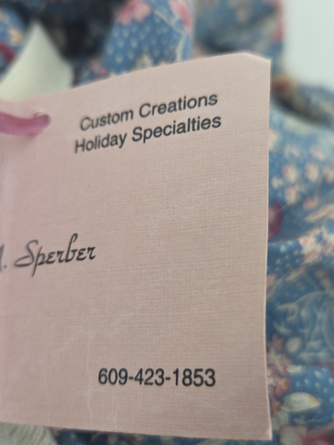 Vintage Handmade 19” Easter Bunny Rabbit Doll Flowers Floral Lace Dress & Apron