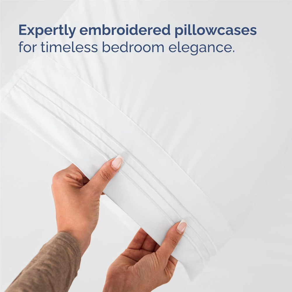 King Size 4 Piece Sheet Set - Comfy Breathable & Cooling Bed Sheets Set - Hotel