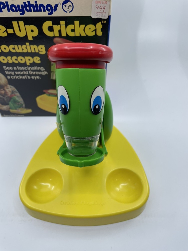 Vintage Creative Playthings Close-Up Cricket Microscope Educational Toy
