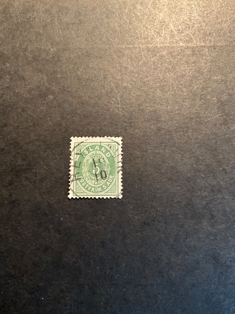 Iceland Scott #16 used