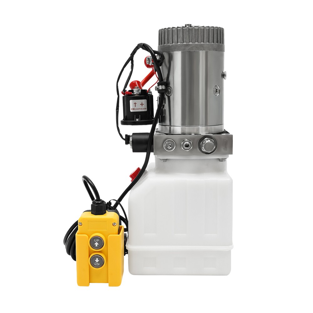 Electric Hydraulic Pump 12V Compact Power Unit with Remote Control