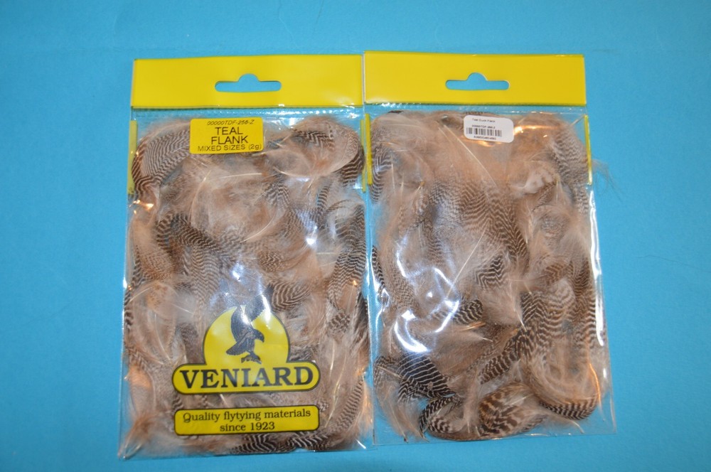 Veniard Teal Flank mixed sizes 2g