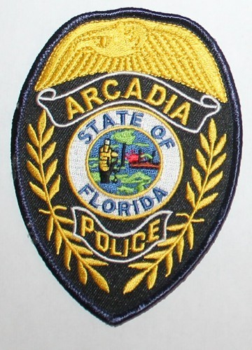 ARCADIA POLICE FL patch ~F33