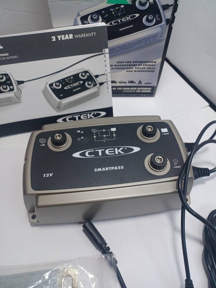 CTEK 1058 SmartPass 12V Power Management System Fully Automatic