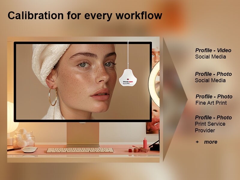 Datacolor Spyder Pro SP2024pro Monitor Calibration Colorimeter w/ Device Preview