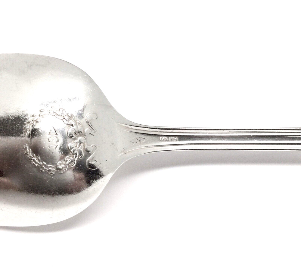 Antique 1914 E.H.H. Smith ELIZABETH Silverplate Serving Spoon 8 1/4" Flatware