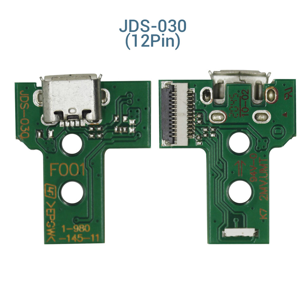 For Sony PS4 Controller USB Charging Port Board Connector Flex Cable 2 Pack