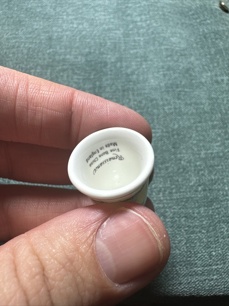 Vintage Bone China Thimble