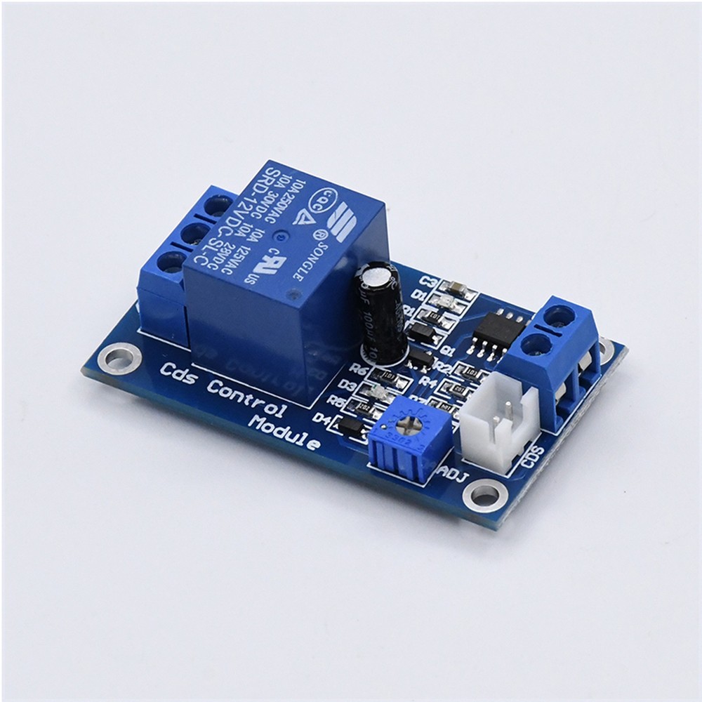 DC 5V/12V/24V Light Control Switch Photoresistor Relay Module Detection Sensor