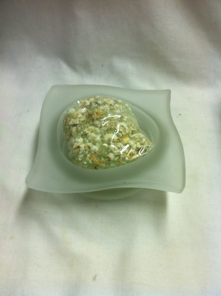 Frosted Pot Porri Dish