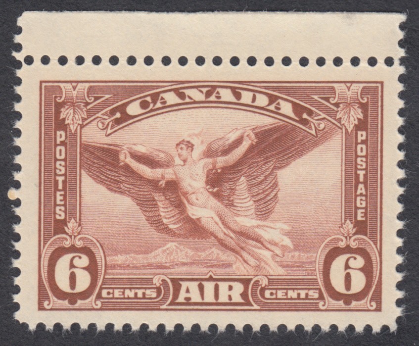 Canada - #C5 Air Mail Issue  Daedalus in Flight - MNH