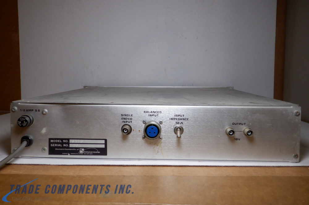 ELECTRONIC COUNTER, MAGNETIC PROJECTILE DETECTOR MODEL 6115