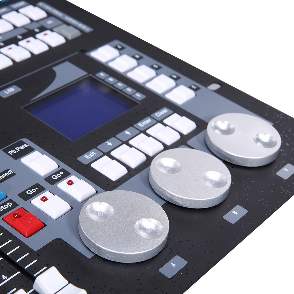 Lighting Console 1024 DMX Controller 1pcs With Flight Case For DJ Pro Light