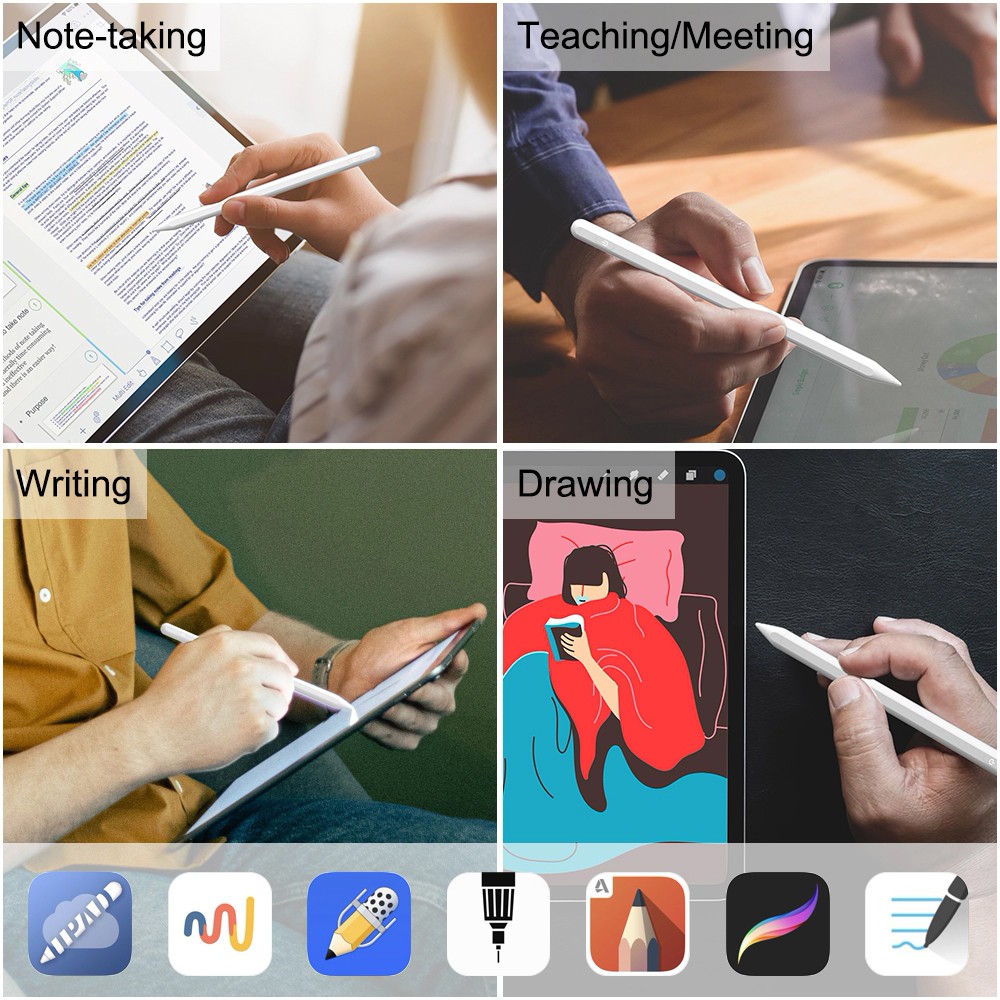 For iPhone 17/Pro/Max/Air - Active Stylus Pen Digital Capacitive Touch