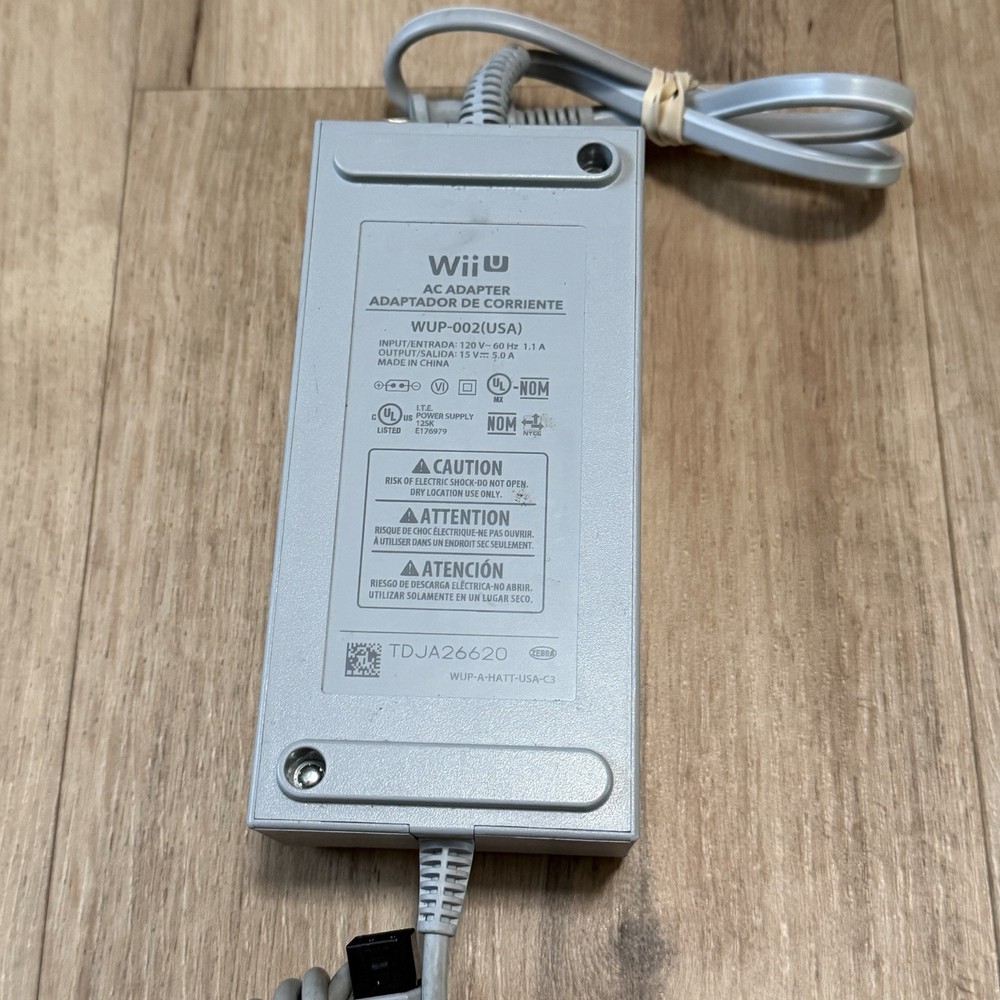 Authentic Original OEM AC Adapter For Wii U