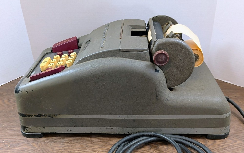 Vintage Remington Rand Adding Machine - 10 Key - WORKING