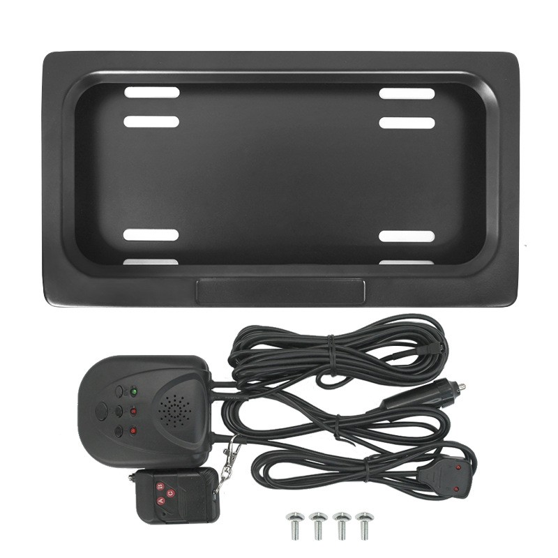2PCS for Universal License Plate Frames License Plate Tag Holder Front & Back