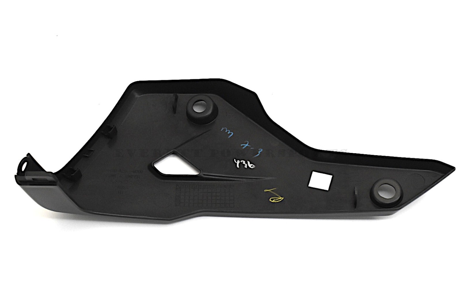 Under Cowl Fairing & Mount Kit Grom 125 2022-2025 Matte Black OEM Belly Pan#E303